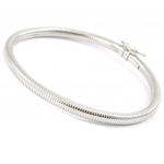 Altesse [I2969] - Bracelet argent 'Chor&eacute;graphie' h&otilde;be