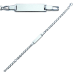 Les Tr&eacute;sors De Lily [L3812] - h&otilde;bedane  Bambino  roodiumiga kaetud teemanthobuk&auml;ev&otilde;ru - 16 cm 5 mm h&otilde;be