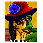 Teemantmaaliv m&uuml;ts naine Teemanttikandid 5D DIY Mosaiik teemant Pilt Rhinestone'i multikatest kodukaunistusest 20X30CM