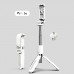 4-&uuml;hes juhtmevaba Bluetooth-selfie-pulk, kokkupandav statiiv ja universaalne monojalg nutitelefonide jaoks Gopro- ja spordikaamerate jaoks