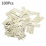 100 tk/partii 0,2x30x8mm H t&uuml;&uuml;pi nikeldatud terasest rihmalehed aku jaoks
