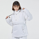 Suusa kapuutsiga jope Meeste naiste suusajope Talvine soe v&auml;lituulekindel veekindel suusajope XL