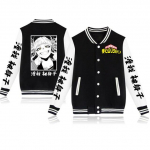 Anime My Hero Academia Himiko Toga Tr&uuml;kitud pusad Hip Hop Pusad Pikkade varrukatega Pullover Jope S
