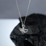 ANENJERY Leaf Ripats Klavicle ketiga kaelakeed naistele Lihtsate kuldsete Korea ehete hulgim&uuml;&uuml;k h&otilde;be