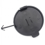 Mitsubishi Lancerile 2008-2015 Krundita auto veokonksu kaane silm Pukseerimiskork Tagumine esip&otilde;rkeraua Auto lisaseadmed 2009 2010 2011 Rear