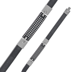 Les Tr&eacute;sors De Lily [R5119] - Meeste k&auml;ev&otilde;ru  Peaceful  mustast terasest - 215x10 mm must