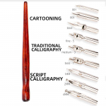 Kalligraafia tihvtide kastmispliiatsi komplekt multifilmide animatsiooni jaoks Kirjade visandamine Kunst Joonistus Kaardistamine Dekoratiivsed kujundused 1set