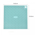 Silikoonist alusmatt libisemiskindel soojusisolatsiooni matt majapidamises kasutatava lauamatt veekindel hotelli Western Placemat roheline