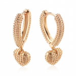 Armastuss&uuml;dame rippuvad k&otilde;rvar&otilde;ngad naistele Kinel Rose Gold Color Vintage Ehted