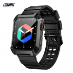 LOKMAT Sport Smart Watch Veekindel Bluetoothi ​​k&otilde;ned Nutikellad 1,85-tolline puuteekraaniga pulsikell Fitness Tracker must