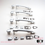 BDP1169-1 4-osaline kroomv&auml;rvi v&auml;lisukse k&auml;epide 806B02596R Renault Fluence Megane 3 Clio 4 Scenic 3 Captur 1 jaoks