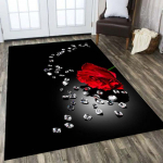 Lillemustriline Pealuuvaip Elutuba Kodusisustus Diivanilaud Vaip Libisemisvastane Esik Magamistuba Vannitoamatt K&ouml;&ouml;k P&otilde;randamatt Tapis 50cm x 80cm
