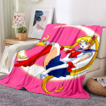 Sailor Moon Anime Mood Multifilm koletis Flanell kohev fliis Viskatek Lastele ja t&auml;iskasvanutele Kingitus Diivan Reisid 150cm x 200cm