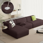 Veekindel diivanikate &uuml;hev&auml;rvilised elastsed nurgadiivanikatted elutoa sisekujunduseks 1/2/3/4 -istmega L-kujuline diivan tugitool 2 Seater 145-185cm kohv