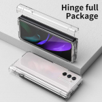 Kukumisvastane mobiiltelefoni tarvikute &uuml;mbris Samsung Galaxy Z Fold2 Kokkupandav 2 5g Kokkupandav4 Kokkupandav 3 Kokkupandav 4 3 Zfold4 Klaaskile S pliiatsi kate for Samsung Z Fold 4 must