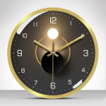 Loominguline minimalistlik seinakell Plastist vaikne seinakell Moodne disain Elutoa kaunistused Magamistoa kell Reloj De Pared 10inch 25cm