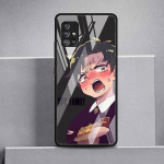 Karastatud klaasist &uuml;mbris Samsung Galaxy A12 A13 A32 A52 A73 A14 A51 A22 A11 A10 A23 A50 telefoni korpuse kate Spyxfamilys Anime Samsung A21s