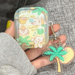 Summer Ins Cat Fish Love Cartoon Cute Imd v&otilde;tmehoidja juhtmevaba Bluetooth k&otilde;rvaklappide &uuml;mbris Apple Air Pods 1 2 Pro 2nd 3 Cover Capa jaoks For Airpods 3 (2021)