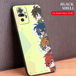 Telefon Coque Xiaomi Redmi 9s 9t 9a 10 Pro 11 K40 8 9 8t 9c K50 K40s 11t 11s Anime Genshin Impact Case Print jaoks For Redmi Note11S 5G