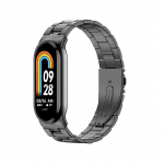 Metallist kellarihm Xiaomi rihma jaoks 8 6 5 4 3 rihmaga roostevabast terasest k&auml;ev&otilde;ru asendusk&auml;epael Mi Bandi jaoks 3 4 5 6 8 rihma tarvikud For Mi Band 8
