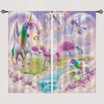 Vikerkaar &Uuml;kssarviku kardinad T&uuml;drukud Magamistoa Sisustus Poiste Dinosauruste Kardinad V&auml;rvilised multifilmid Dino lastele Safari Metsloomad Aknakatted W66 X H160cm X 2