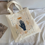 Vintage kunsti koomiksiprindiga l&otilde;uendikott, vabaaja suure mahutavusega teismelise koolikott, naiste k&auml;ekott, y2k k&auml;ekott 24*26cm