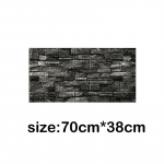 1/5/10 tk 70*38cm tapeet Isekleepuv 3d magamistoa kaunistussein veekindel niiskuskindel pehme pakendiga tapeet 10pcs 70*38cm