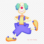 Multifilmi klouniraud soojus&uuml;lekandel tr&uuml;kkimisel Vin&uuml;&uuml;lplaastrid Kleebis riietele Ise ise teha aplikatsioonid pestavad plaastrid