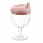 Baby Plastic Tall Klaasid Laste Veinitopsid Mahlatopsid Laste Piimatops roosa