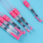 JOWOART 6 multifunktsionaalsed t&auml;itesulepead Kastmishari Veehoidla Pliiats Vees lahustuv v&auml;rvipliiatsmaali Kalligraafia Kunstitarbed roosa