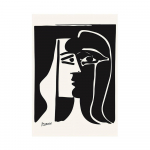 Pablo Picasso abstraktse kunsti maalid seinale Kunst plakatid ja v&auml;ljatr&uuml;kid Mustvalged kuulsad kunstipildid elutuppa 21x30 No Frame