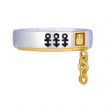 Anime JoJo veidrad seikluss&otilde;rmused Kujo Jotaro Cosplay Ehted Rekvisiidid Aksessuaarid Metallist s&otilde;rmus reguleeritav Unisex kingitus Adjustable