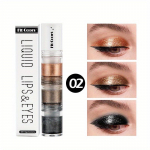 3 osa suitsune meik vesi lauv&auml;rv Diamond Liquid ei ole lihtne eemaldada meik Veekindel Pearlescent Fine Flash lauv&auml;rv vedel huulevedelik #1