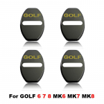4tk 3D auto ukselukk Pandla kate autotarvikud salong Golfile 4 5 6 7 8 mk4 mk5 mk6 mk7 mk8 auto must