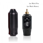 Juhtmeta t&auml;toveerimismasina komplekt l&uuml;hike minipliiatsi p&ouml;&ouml;rlev komplekt RCA pistikupesaga LED kaasaskantav t&auml;toveeringu aku 2000 mha toiteplokk kehakunsti jaoks must