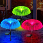 8PC v&auml;litingimustes p&auml;ikeseenergia aiakaunistus Meduuslamp v&auml;lis&otilde;ue muru 7 v&auml;rvi muutev veekindel kodu j&otilde;ulup&uuml;ha sisehoovi aia paigutus Style A 8PC