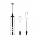 3 režiimi Piim Fr Elektriline k&auml;eshoitav cappuccino masin kohvi vahustaja mini kaasaskantav toidusegisti k&ouml;&ouml;givispli mikser kohvi jaoks