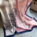 Kvaliteetsed luksuslikud siidist sallid peapael Sallid kaelasall naistele kett siidist sall naiste dekoratiivne sall 180-90cm