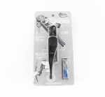 Daiichi #32157 Pickers Multi Tool Jig Eye, Knotter, Line Cutter Blk (1578)