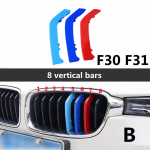 Car styling seat headrest button decorative cover for BMW 3/4 series 3GT F30 F31 F32 F33 F34 F36 interior BRrF