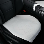 Suvine autoistme kate Luksuslik Nappa nahast S&otilde;iduki juhiistme padi tooli kaitsja Auto salongitarvikud Mat 1 black pad black
