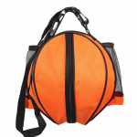 &Uuml;mmarguse kujuga pallikott korvpalli jalgpalli v&otilde;rkpalli seljakoti jaoks for # 7 basketball oranž