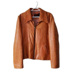 Naiste 100% Ehtne Lambanahast Moodne Nahkjakk | Mango Tan Disainerjakk | Klubi- ja Peokleit XS