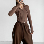 Vintage naiste t&otilde;mblukuga kapuutsid Y2k Korea mood T&auml;navar&otilde;ivad Pusad Tuunikad K&auml;rbitud kardigan Naiste tavaline vabaaja topp M