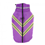 Koeramantel Veekindel lemmikloomajakk Talvine soojad koerariided Helkurfliisist k&uuml;lma ilmaga mantlid Tuulekindlad v&auml;lir&otilde;ivad v&auml;ikestele ja keskmistele suurtele koertele S sinine