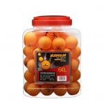 60 tk lauatennise pallid elastsed l&ouml;&ouml;gikindlad ja kergesti deformeeruvad meelelahutuslikud ABS lauatennise pallid kollane