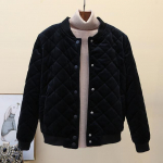 Naiste jope Naiste Bomber jope Naiste lihtsad mantlid Polsterdatud Parkas Moodne mantel XXXL must
