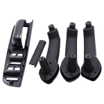 Siseukse k&auml;epideme k&auml;etugi VW Volkswagen Jetta Golf Bora Mk4 jaoks 3B1867171E 3B4867179B 3B0867180A 3B4867180B 1 Set Black black