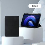 P&ouml;&ouml;rlev nahast tahvelarvuti &uuml;mbris Xiaomi Redmi Pad SE 10.6 MI Pad 5 Pro 12.4 Xiaomi Pad 6 Max 6 Pro 11 tolli 2023 selge seljakaitsega Redmi Pad SE 2023 must