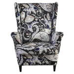 Tr&uuml;kkimine Kaldus k&auml;sivarre Kingi seljatoe kate Elastne tugitooli tiibdiivan seljatoe tooli kate Venituskaitse Kodukaunistus 1 Piece